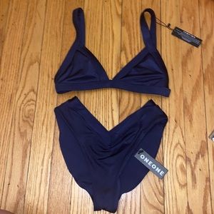 Oneone Swim Bikini - Shiny Navy color